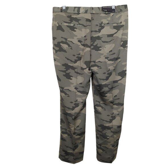 Banana Republic Womens Sz 14 Pants Ryan Camo print Mid Rise - Picture 3 of 14